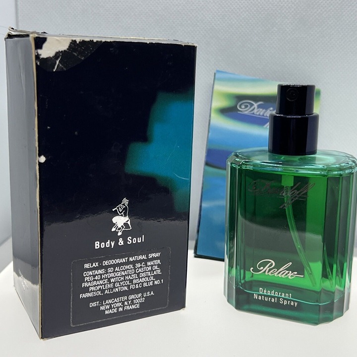 Relax Davidoff 2.5 FL.OZ. Eau De Toilette Spray New In Box