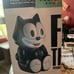Felix the cat cookie dish - unused