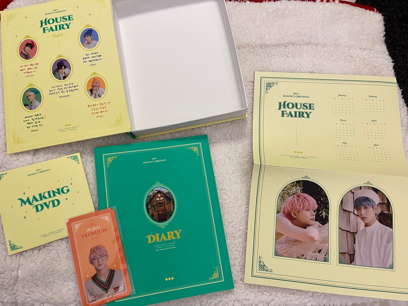 TXT House Fairy 2021 Seasons Greetings