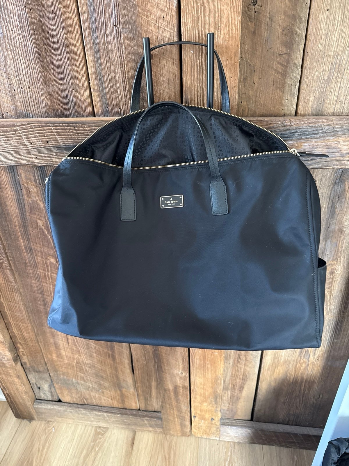 Kate spade weekender bag