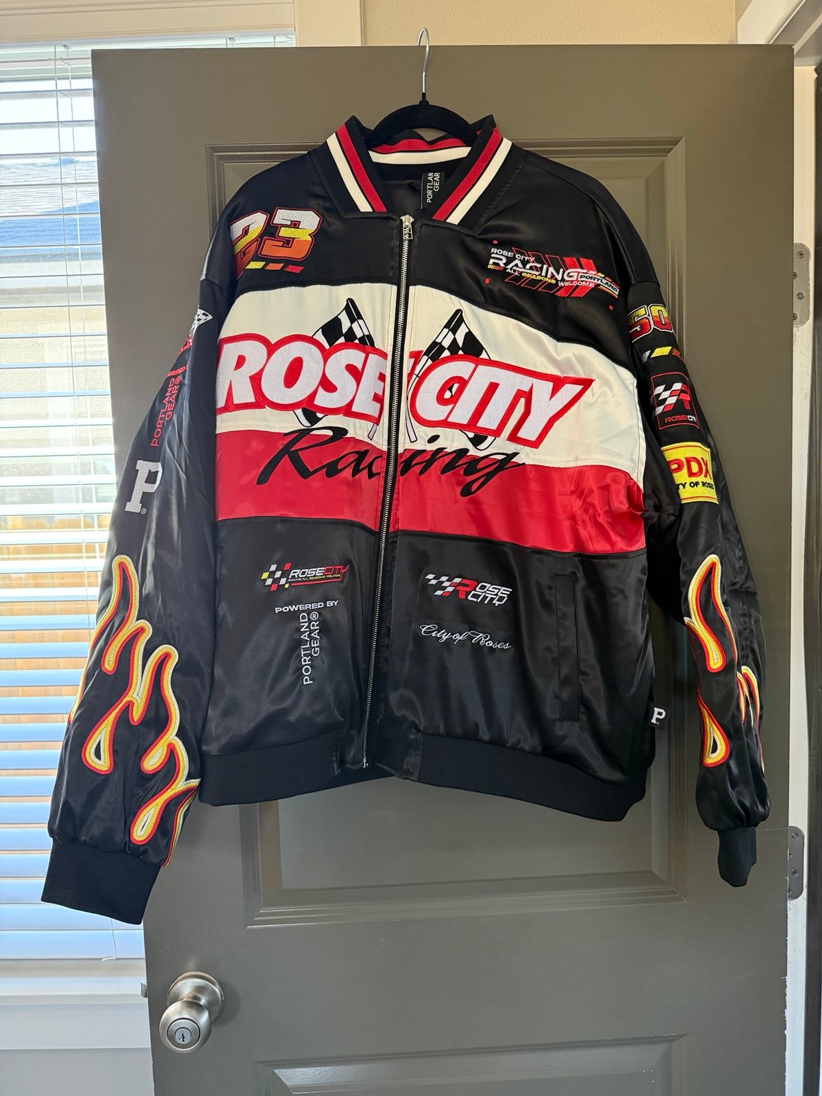 Portland Gear Satin Racing Jacket