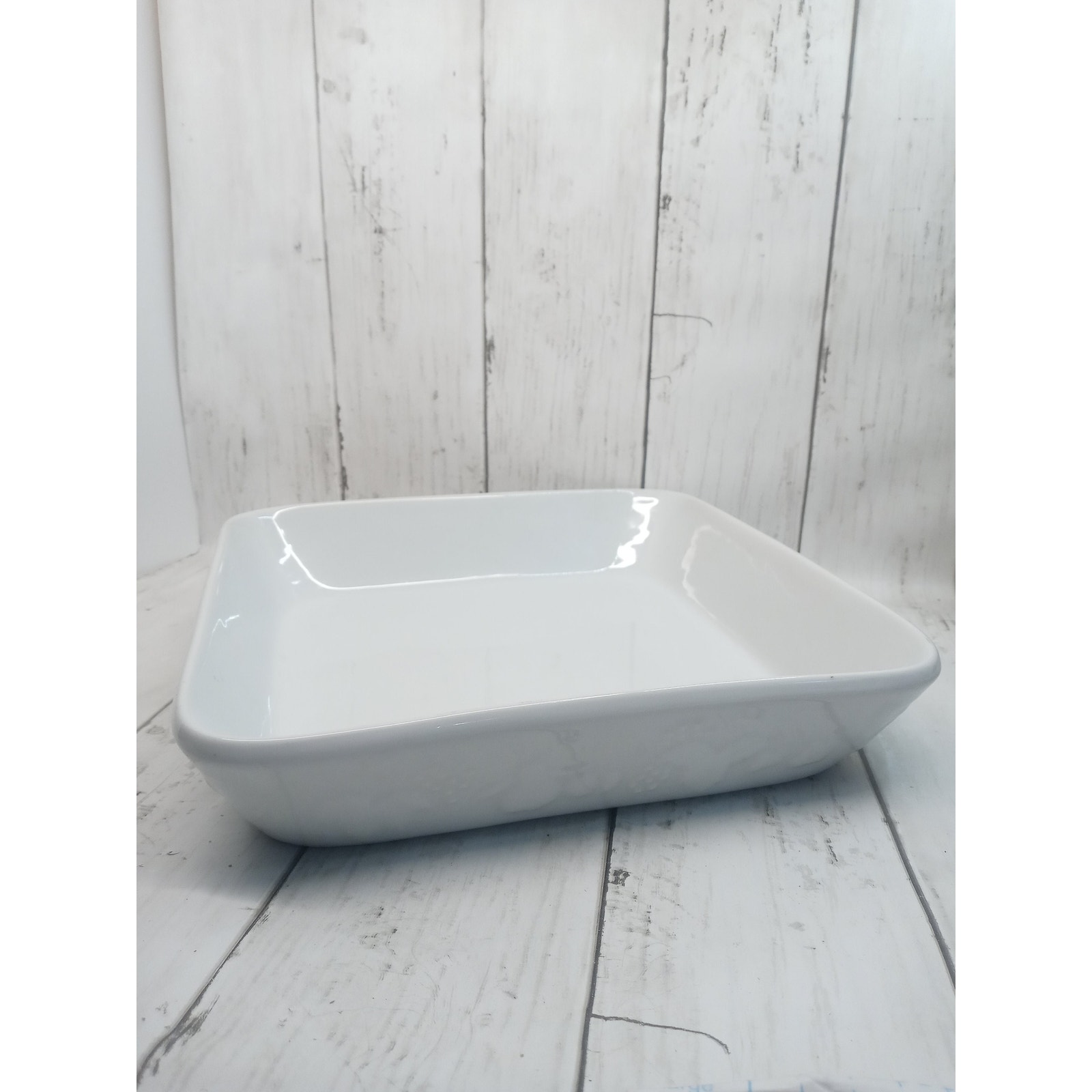 Philippe Deshoulières Square Casserole Dish Porcelain France Special Mini Four