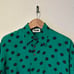 MAGLIANO Polka Dot Rayon Short Sleeve Shirt