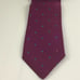 YSL vintage logo silk necktie purple
