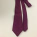 YSL vintage logo silk necktie purple
