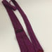 YSL vintage logo silk necktie purple