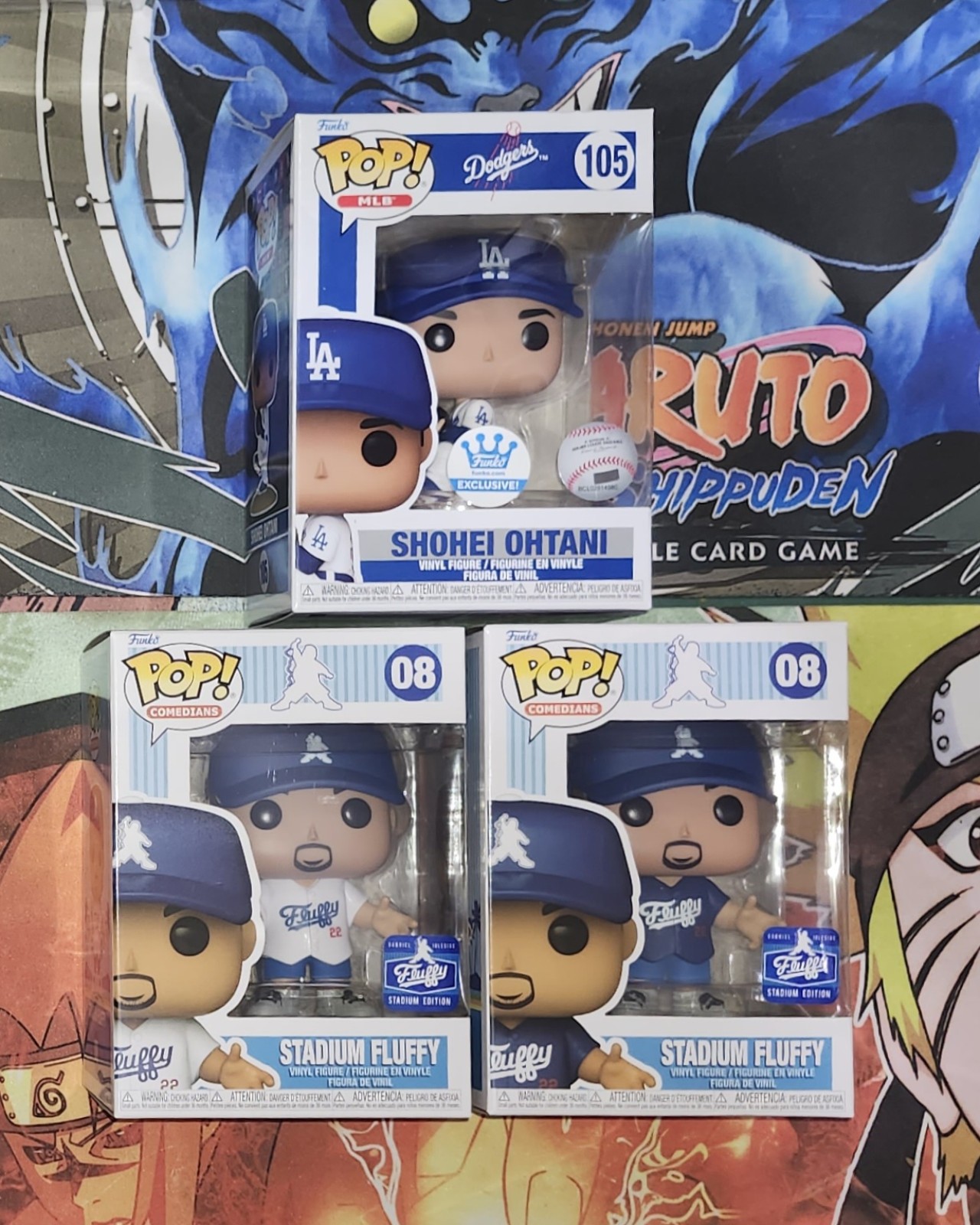 LA Dodgers MLB Baseball Funko Pop Bundle