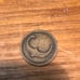 Very Fine Confederate Lined C Cavalry Button. 23mm