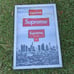 Supreme x Oliver Gal Logo White Shadow Box Framed Wall Art Decor 16x24 New York