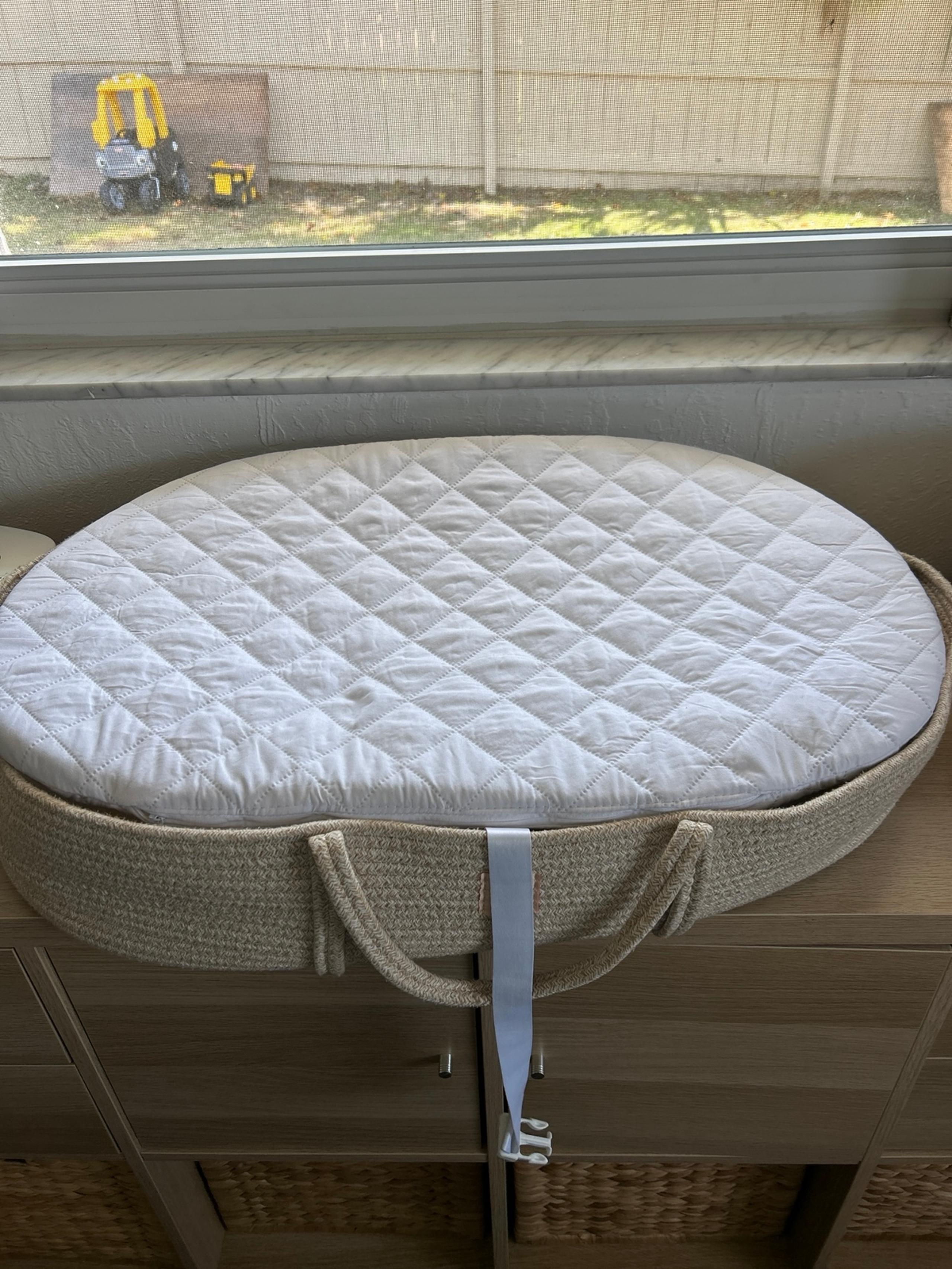 Baby Changing Basket Pad - Orga cotton Table Topper – LISTING ONLY FOR  Foam Pad