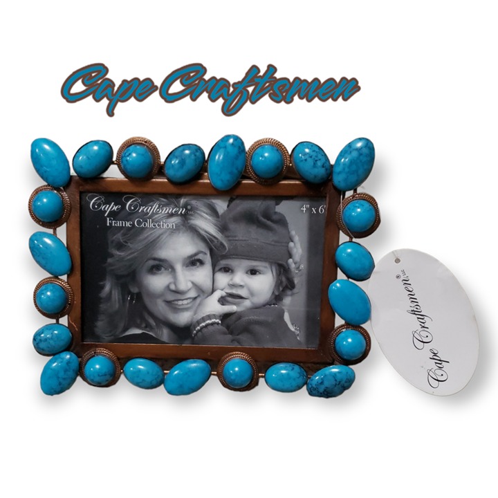 Cape Craftsmen Turquoise Frame