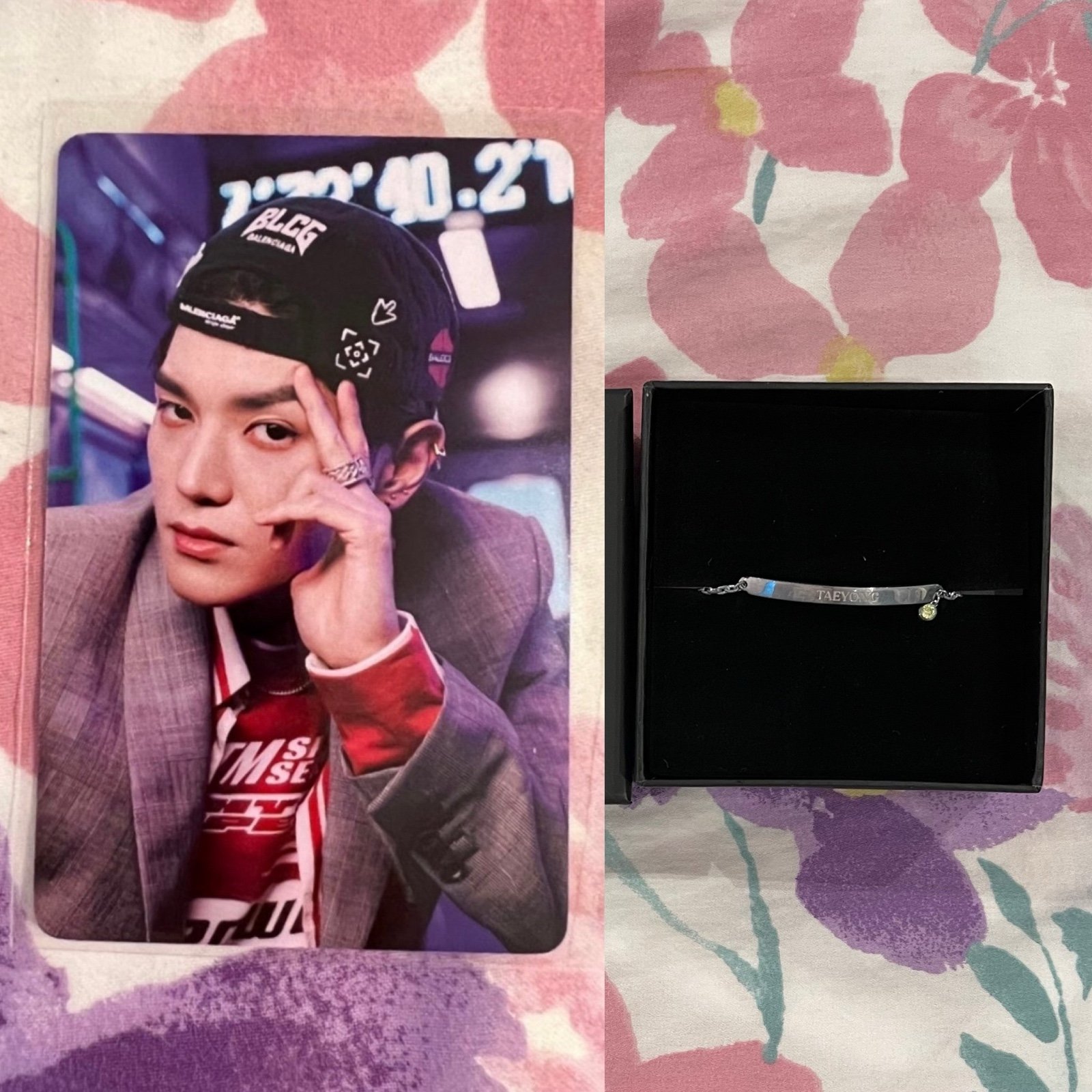 NCT Taeyong SMCU zirconia VietNam SMtown Bracelet Photocard