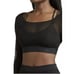 ALO Airlift Ballet Dream Long Sleeve Bra Top Sz M Black