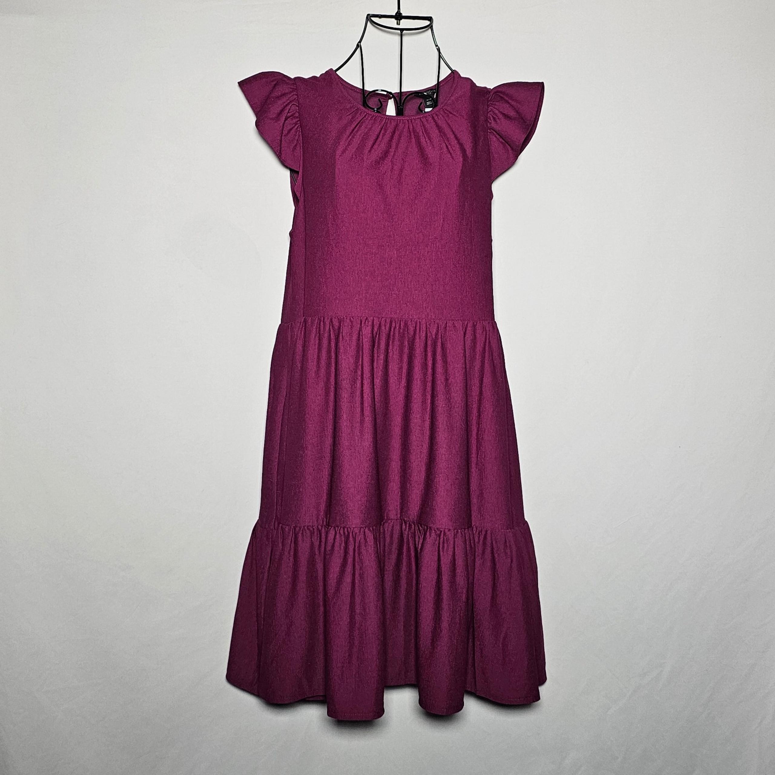 Ann Taylor Petite purple knee length dress NWT XXSP