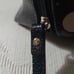 Kate Spade Black & White Polka Dot Dome Full Zip Cosmetic Bag
