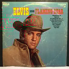 Elvis’ Sings Flaming Star RCA 2 Side Stereo Camden 9 Songs