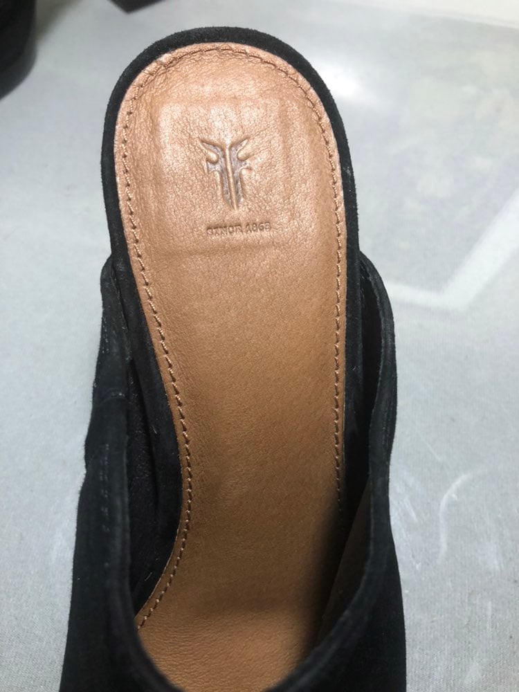 Frye heel sandals sz 9 M