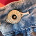 VINTAGE 90'S WARNER BROS. LOONEY TUNES JEAN SHORTS EMBROIDERED CUFFED