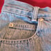 VINTAGE 90'S WARNER BROS. LOONEY TUNES JEAN SHORTS EMBROIDERED CUFFED