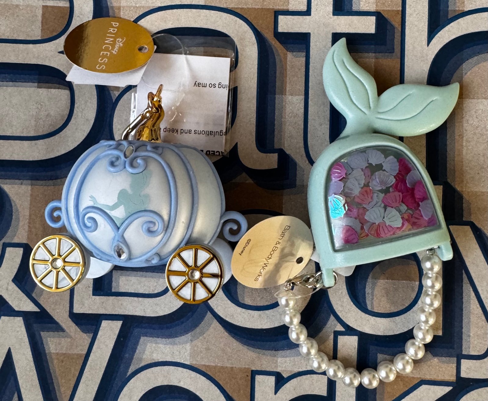 Bath and Body Works Disney Cinderella Ariel Bundle