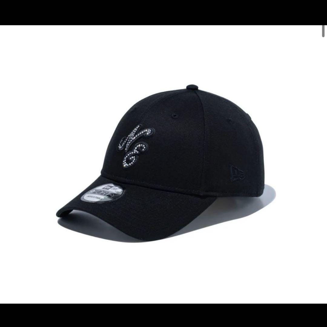 大特価!! New Black Logo Classic Rhinestone 9FORTY 帽子