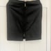 leather pencil skirt