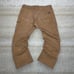 Vintage Dickies Carpenter Pants Light Tan Canvas Baggy Wide Leg Dungarees 90s