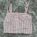 brandy melville two piece striped set