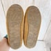 Gabriella Rocha Tan Suede Lined Beaded Moccasins