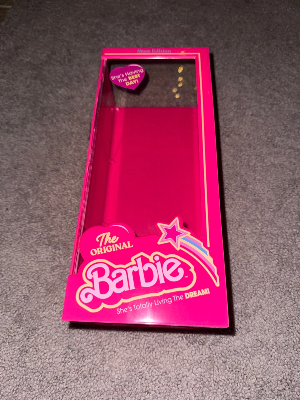 Barbie Barbie pink limited edition popcorn box
