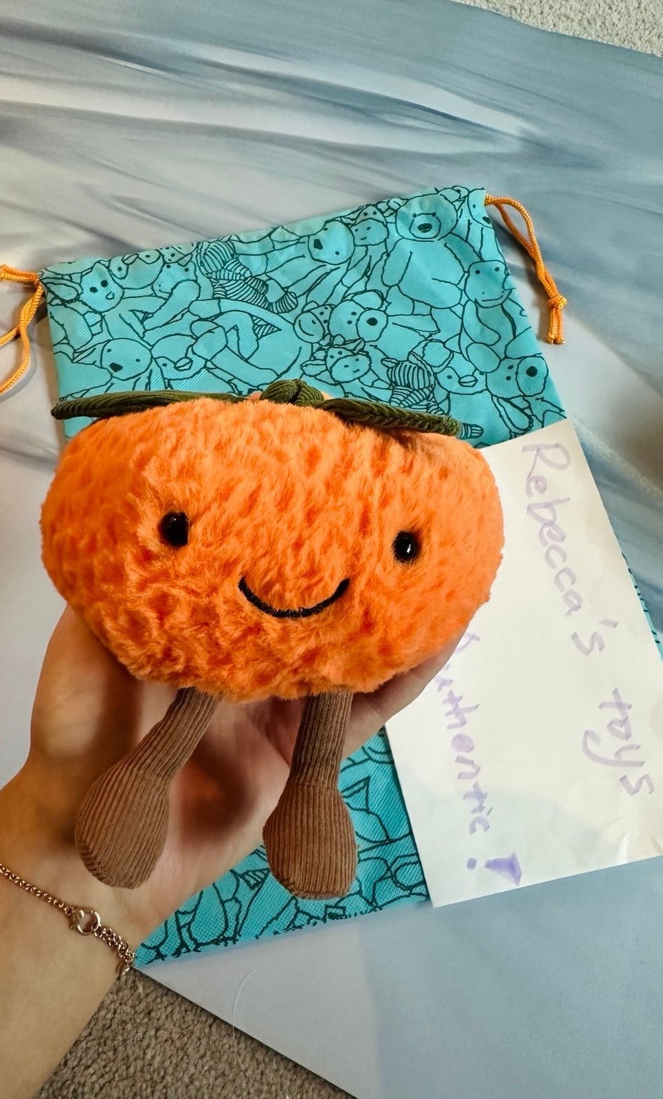 AUTHENTIC Jellycat SMALL Amuseable Clementine