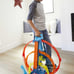 Hot Wheels Toy Car Track Set, Track Builder Triple Loop Kit Playset