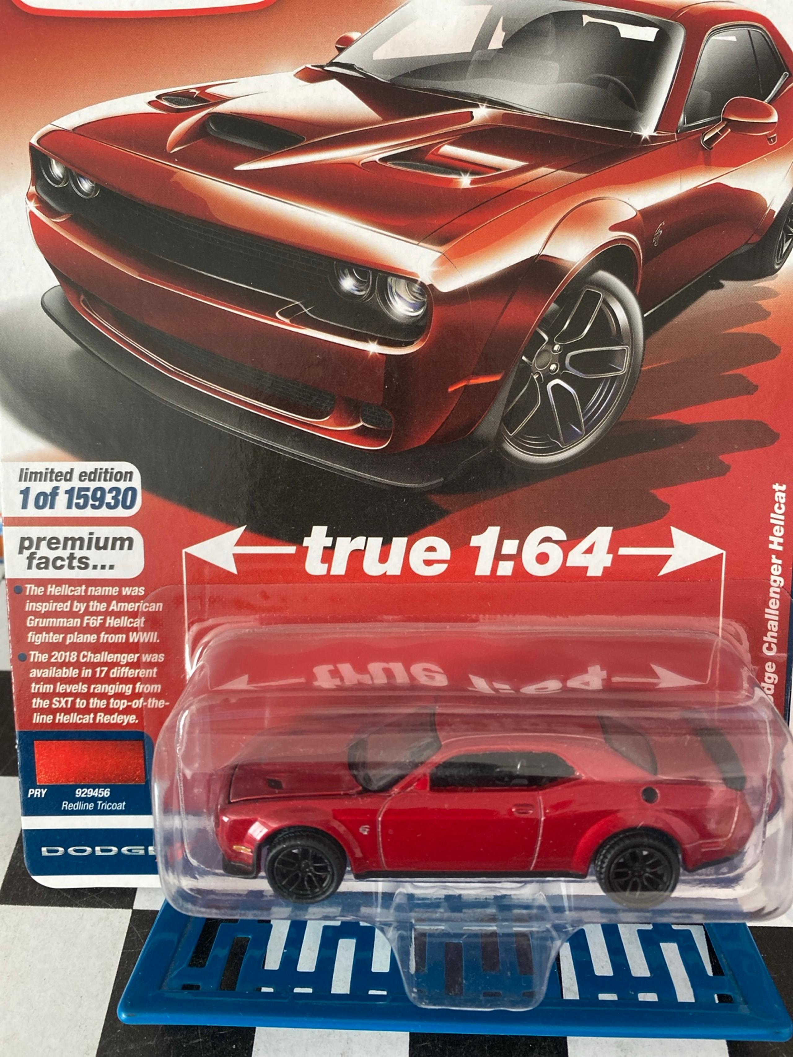 2018 DODGE CHALLENGER HELLCAT - 2021 Auto World Premium Modern Muscle