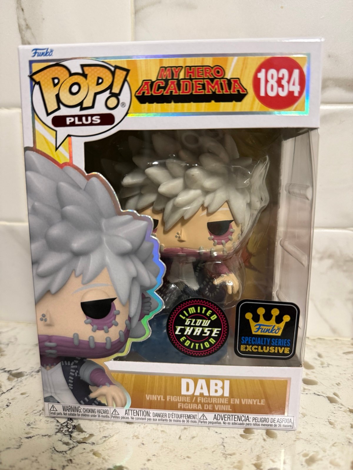 Funko Pop Plus My Hero Academia Dabi Chase Specialty Exclusive #1834