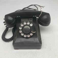 Bell System Rotary Dial Vintage Desk Telephone Western Electric Antique A46
