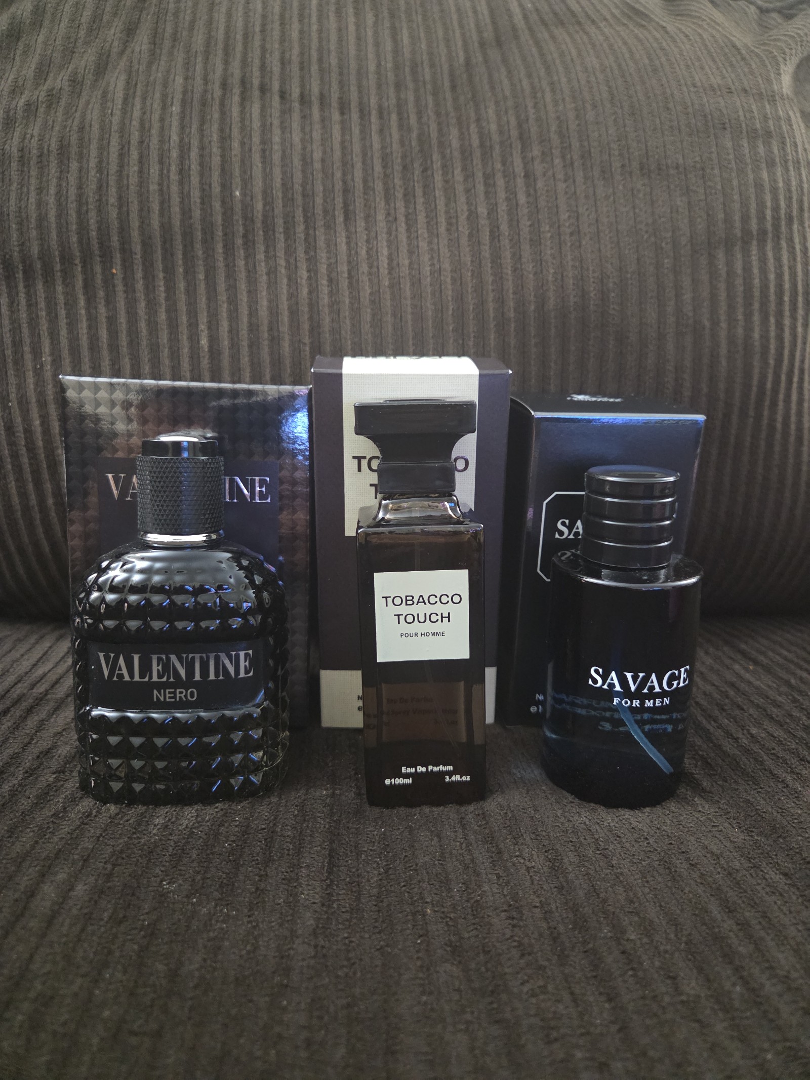 3 New Men's Perfume Bundle set 100ml