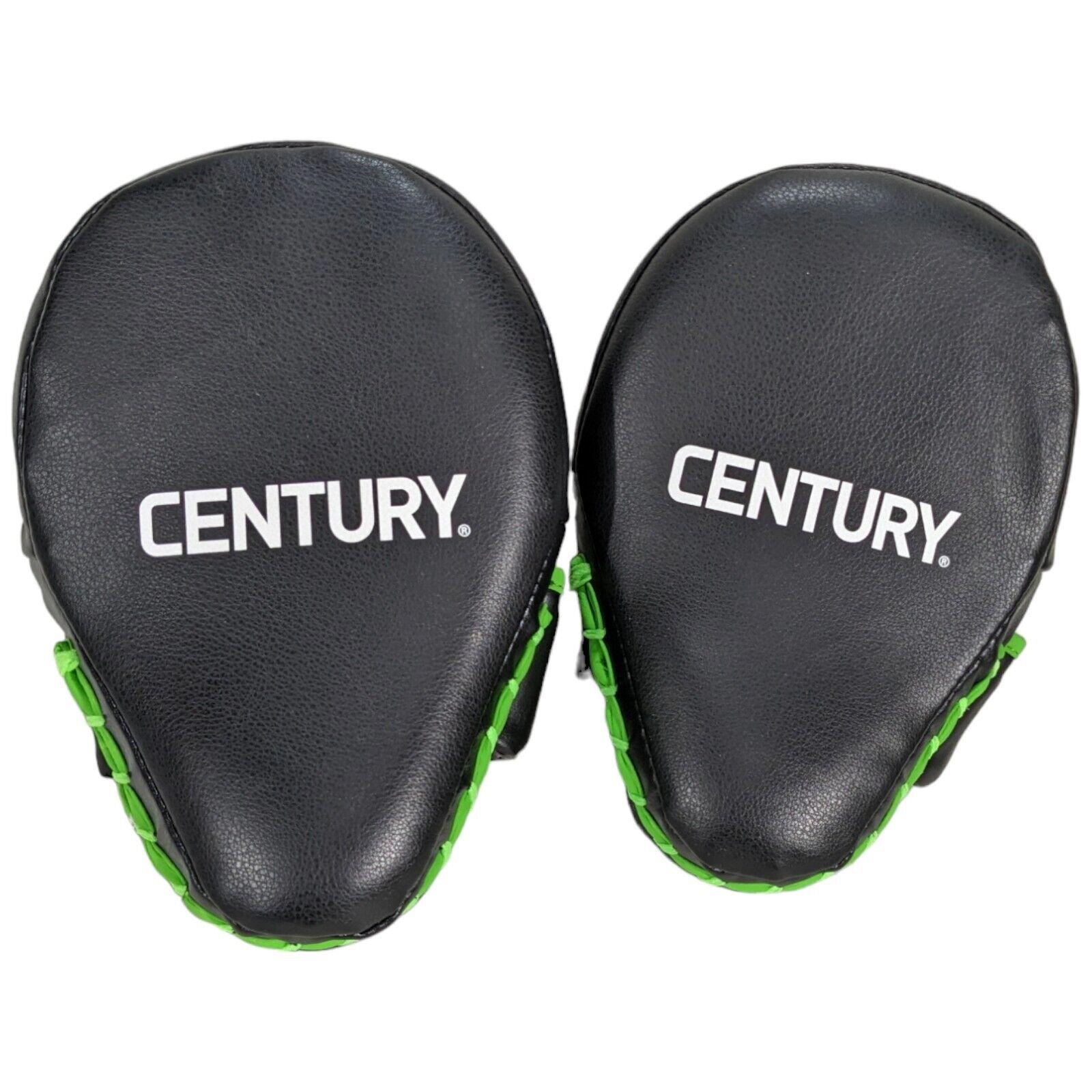 Kids Strike Punching Pads CENTURY Martial Arts Curved Punch Mitts Boxing Black