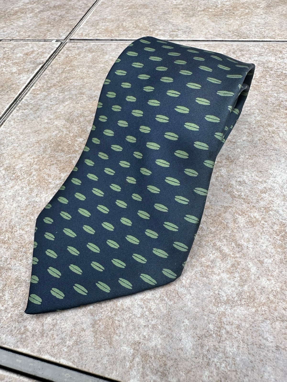 Hermes silk tie