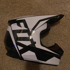 Fox racing dirt bike helmet