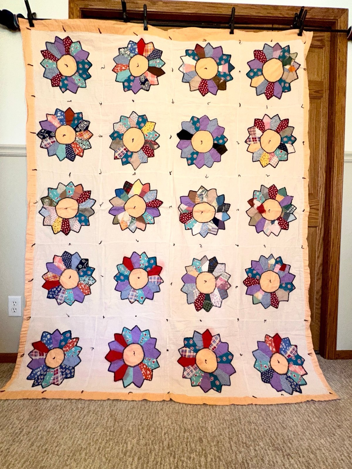 Handmade vintage quilt