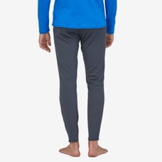 Patagonia Men's Capilene Midweight Base layer pants in smolder blue sz L