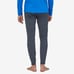 Patagonia Men's Capilene Midweight Base layer pants in smolder blue sz L