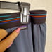 Patagonia Men's Capilene Midweight Base layer pants in smolder blue sz L