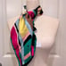 NWOT Max Mara Weekend Label-cut Printed Silk Twin Scarf Spring/Summer