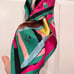 NWOT Max Mara Weekend Label-cut Printed Silk Twin Scarf Spring/Summer