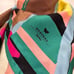 NWOT Max Mara Weekend Label-cut Printed Silk Twin Scarf Spring/Summer