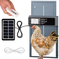 Automatic Chicken Coop Door Solar Powered