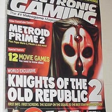 Electronic Gaming Monthly 179 NM Knights of the Old Republic 2 Cvr