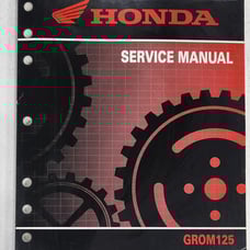 Honda Grom 125 2014-2015 Genuine Honda Service Manual Shop Repair Manual