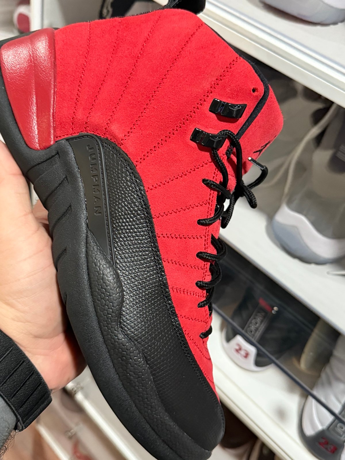 Retro 12 Jordan Reverse Flu Gmae
